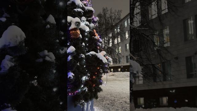 В Чувашский госуниверситет пришла настоящая зима!