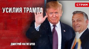 Усилия Трампа [Дмитрий Фатигаров. СТРИМ]