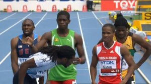 400 Metres men heats heat 1 IAAF World Championships Daegu 2011