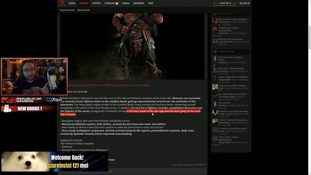 MKXI UPDATE: DLC Guests, Skins, Variations & More (Gamestop Leak Review) смотреть онлайн