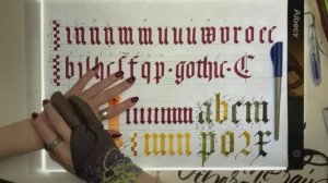 Каллиграфия. Готика. Основы. Дарья Романова