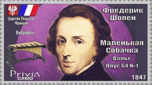 Фредерик Шопен. Маленькая Собачка. Вальс. Опус 64 №1. 1847г. Вибрафон