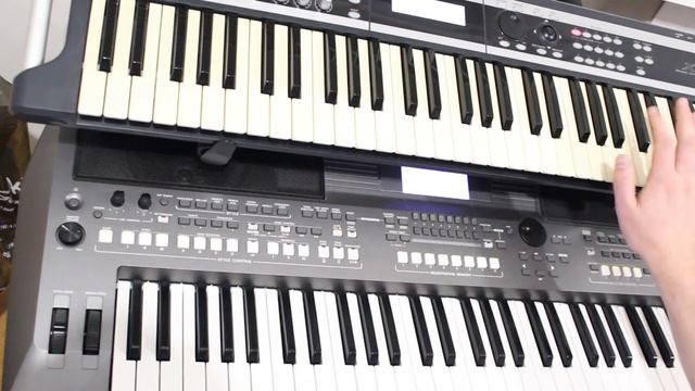Lipps inc    Funky Town Yamaha psr s670 Korg x50 Style Demonstration cover