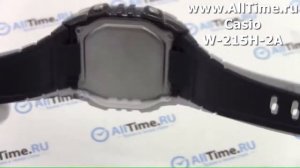 Обзор. Японские наручные часы Casio W-215H-2A