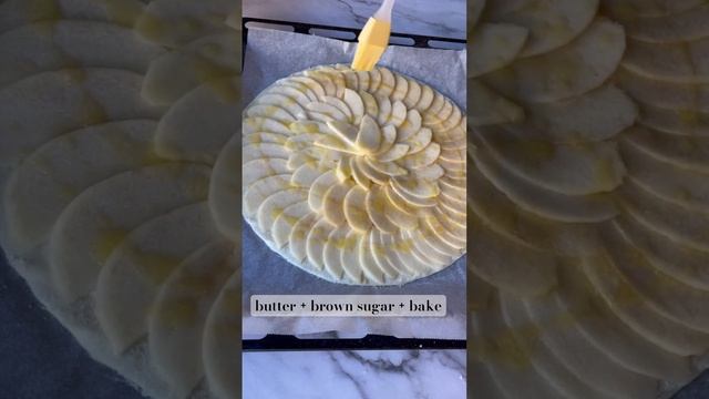 Rustic French Apple Tart  #shortsrecipe #appletart #frenchfood #easydessertrecipe #applerecipe