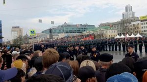 Артур Цыганов побывал, на празднике 9 мая, на плотинке 2018 году,военный парад часть 1.