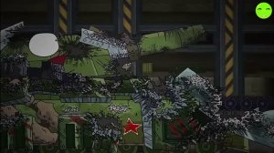реакция на мультики про танки Рождение густава