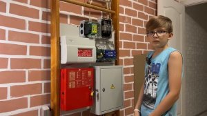 Установка Щита пожарной сигнализации