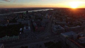 Lenin Square, the city of Novosibirsk