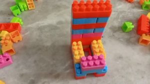 РОБОТ из кубиков лего! Играем  с детками!  LEGO Для детей!  Игры для детей #asmr #лего ЛЕГО ASMR!