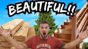 Канадская семья в НН.. Full DIY Home Stairs Build! How to STAIRS!