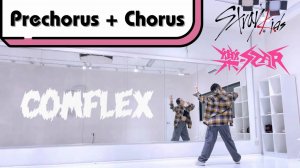 @StrayKids 스트레이키즈 'COMFLEX’ Prechorus & Chorus Dance Tutorial (Slow & Mirror)