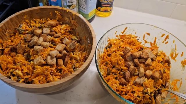 Забежала в Aldi/Легендарный морковный салат/Готовлю на 2 семьи/Подарки для подруги/Жизнь в США/Влог