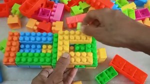 Строим грузовик самосвал из конструкора лего! Играем вместе с детками! Блоки LEGO Для детей!  Игры д