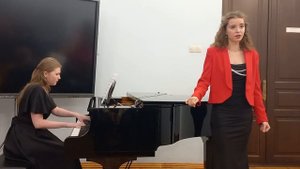 М.А. Балакирев, ''Слышу ли голос твой'' -поёт Даша Васильева, концертмейстер М. Сабайдаш