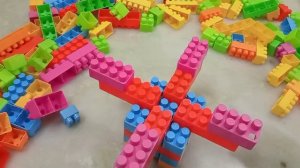 Карусель из кубиков лего! Играем вместе с детками! Блоки LEGO Для детей!  Игры для детей #asmr #лего