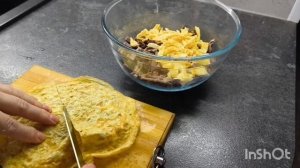 салат с отварного свиного сердца. это очень вкусно, съели всё!