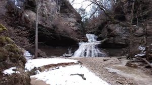 Водопады Руфабго. Водопад "Девичьи косы"
