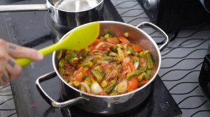 ГОТОВИМ БАМИЮ / BAMYA / ТУРЕЦКАЯ КУХНЯ