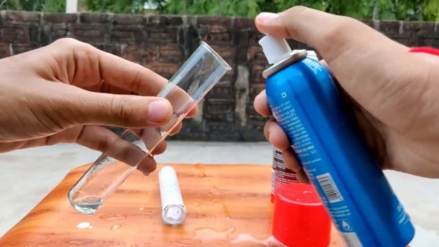 Never Mix Gillette Shaving Foam With Fogg Perfume || Gillette Vs Fogg Experiment || FunWithScience смотреть онлайн