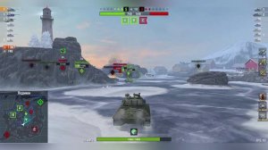 ИС-6 ЛЕГЕНДА.Ледники.Рейтинговый бой.WoT Blitz.