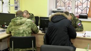 Армия Победы. Заключение контракта о военной службе