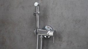 Смеситель Lemark Solo LM7166C с гигиеническим душем, встраиваемый