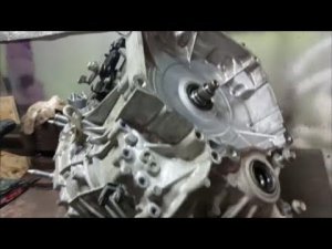 Посторонний шум вариатора SROA на Honda Fit GK3.