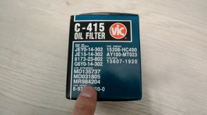 Обзор фильтра VIC C-415 Made in Japan!