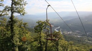 Даховская канатная дорога в Адыгее