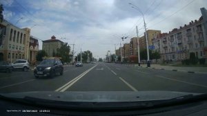 DIGMA FreeDrive 215 NIGHT FHD пример видеозаписи в облачную погоду летом