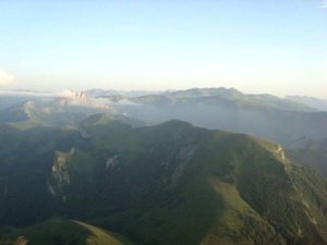 Пейзажи с вершины Большого Тхача