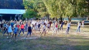 флешмоб в лагере луч г. Кузнецка 2 смена