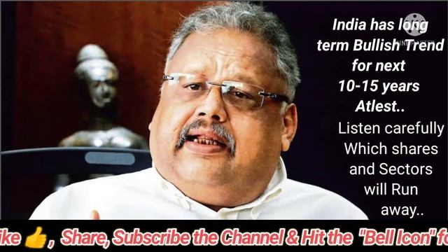 The Big Bull Rakesh JhunJhunwala on Indian share market..