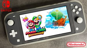 Mario & Luigi: Brothership Nintendo Switch Lite Gameplay #2