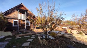 Дом в деревне.Ломаем пристрой,меняем фундамент.