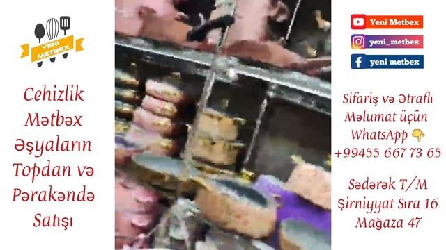 🏢 HƏR EVƏ LAZIM CEHİZLİK MƏTBƏX ƏŞYALARIN TOPDAN VƏ PƏRAKƏNDƏ SATIŞI. ÖLKƏ DAXİLİ ÇATDIRILMA VAR 🚗 смотреть онлайн