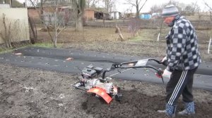 Мотоблок УГРА в действии. Юг. Кубань