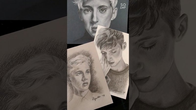 Troye Sivan #troyesivan #art #drawing #pencildrawing #graphics #рисунок #графика #vistaartista #star