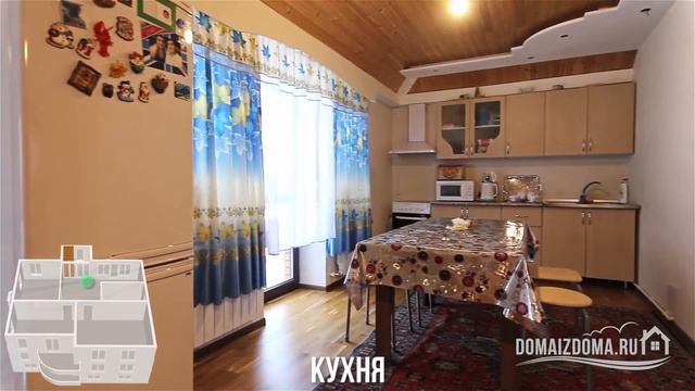 Коттедж Деулино 355 кв.м, Ярославское шоссе 57 км. Интерьер. Дома из дома 749 Видеопрезентация