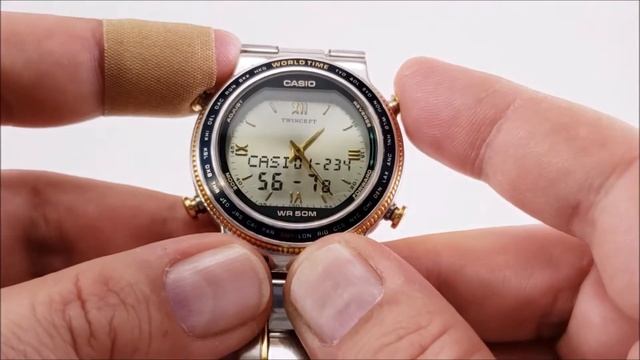 Casio Twincept Databank Watch ABX-610 Guide & Review