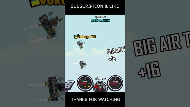 🎧 NEW Community Showcase 🎧 (Lvl 60) - Hill Climb Racing 2 #shorts #hcr2