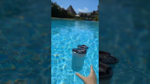 Tumblers that can float! - Pirani Life pooltime floating puntacana travel
