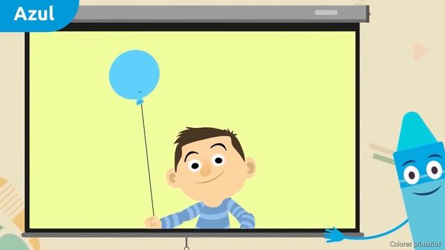 Los colores primarios rojo, azul y amarillo - para niños смотреть онлайн