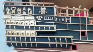 Сборка модели Повелитель морей от ДеАгостине. Декор.