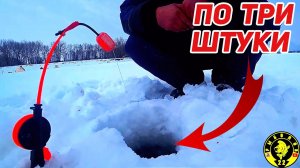 Ловим леща на  комбайны. По три штуки в одни руки!