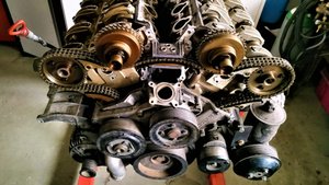 Обзор двигателя мерседес М120 v12 6.0 часть 2