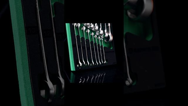 Набор ключей комбинированных, 6-24 мм, 17 предметов, ложемент EVA, 646070 GARWIN PRO