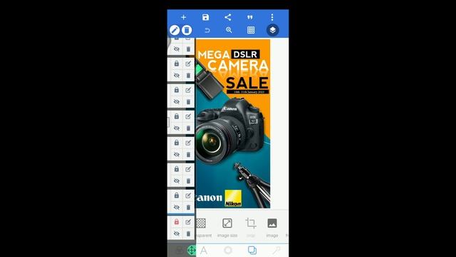 Free Camera Sale Poster Design .PLP FILE @grafix-7781 #pixellab #pixellabtutorial #gfx