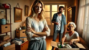 — Знаешь, дорогой, забирай свою мамочку и убирайтесь из моей квартиры! Надоели оба! — заявила жена.